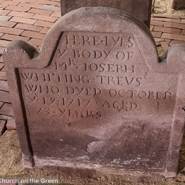 Joseph Whiting center church crypt