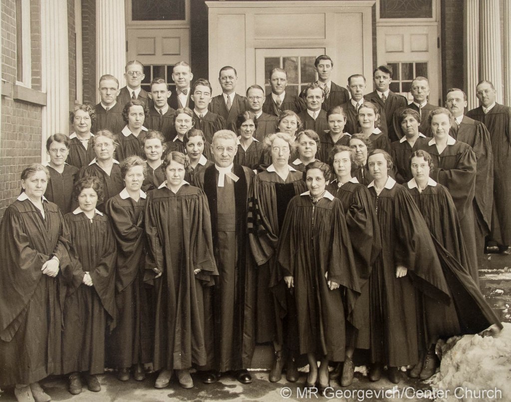 Center Church New Haven Choir Oscar Maurer 1934